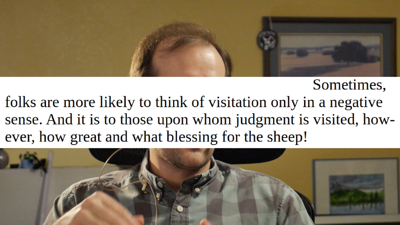 Zechariah 10:1-4 — Part 2