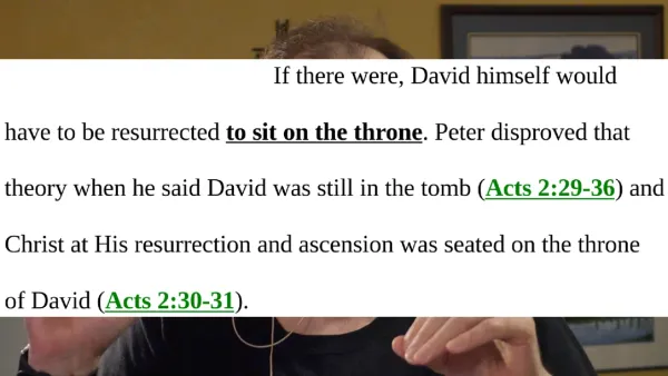 Lesson 3b - Ezekiel’s Prophecy of God’s Servant David