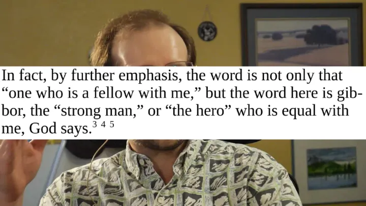 Zechariah 13:7–9 - Part 1